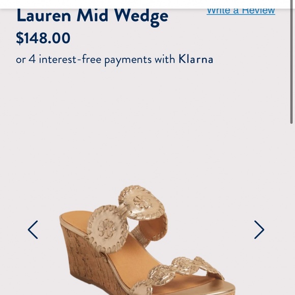 Never Worn Jack Rogers Wedges - Picture 5 of 5